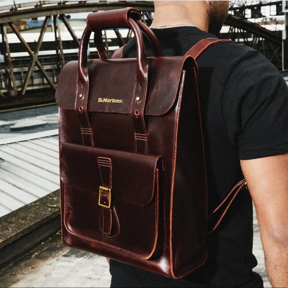 Dr Martens Small Backpack. Brando Leather Charro - Picture 2 of 6